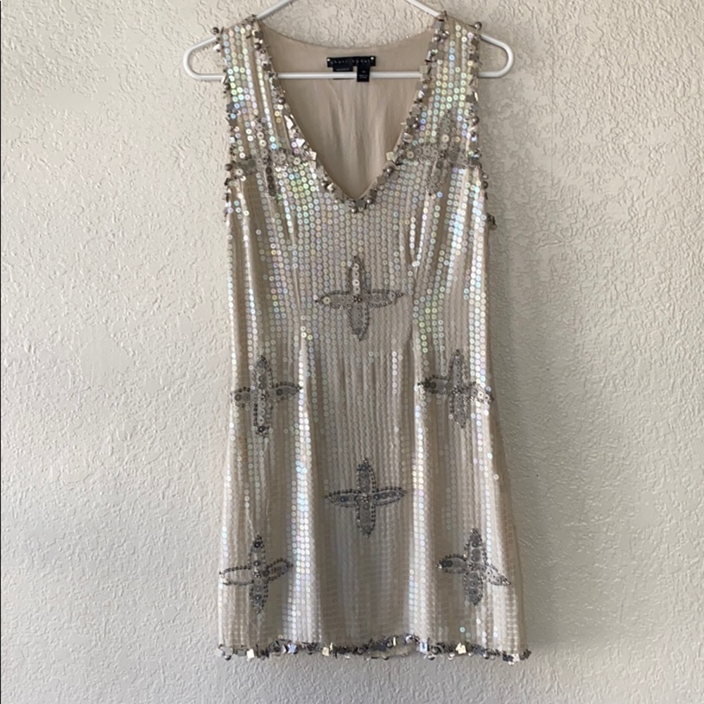 Sequin / bedazzled dress (Sheri Bodell)